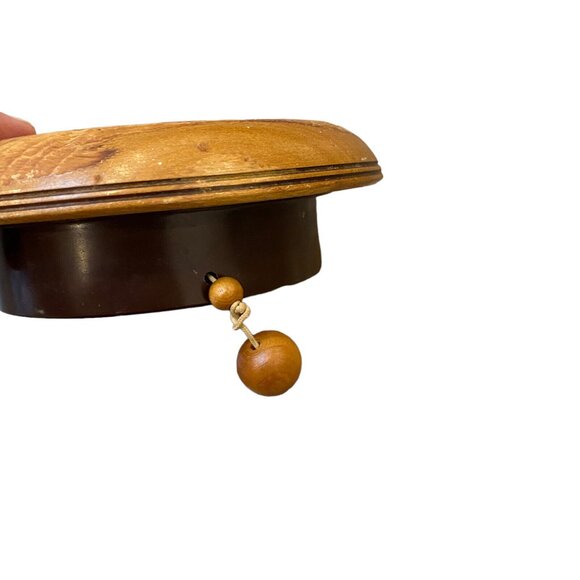 Vintage Hummel Swiss Movement Wall Mount Music Box Picture - Picture 3 of 4